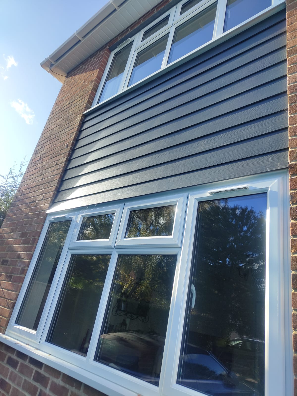 White_PVCu_Casement_Windows_and_Cement_Board_Cladding_Waterlooville_002