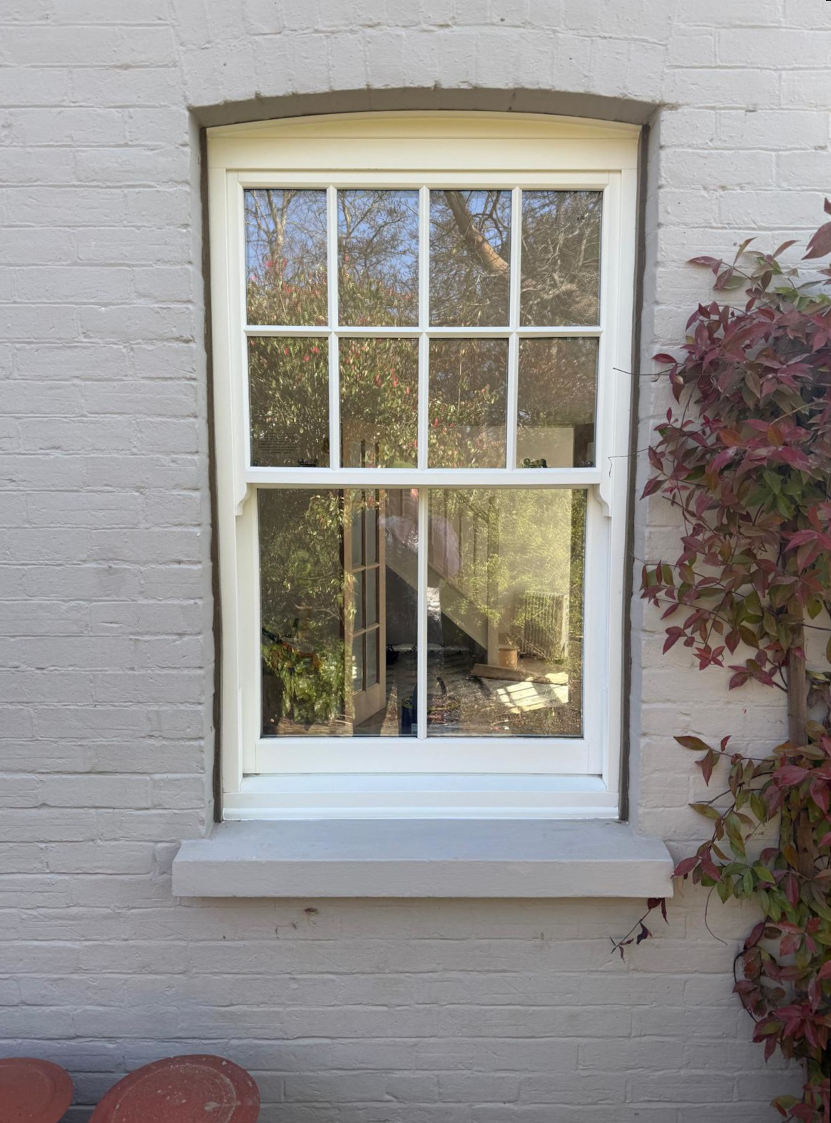 Roseview Ultimate Rose Sliding Sash Window in the New Forest